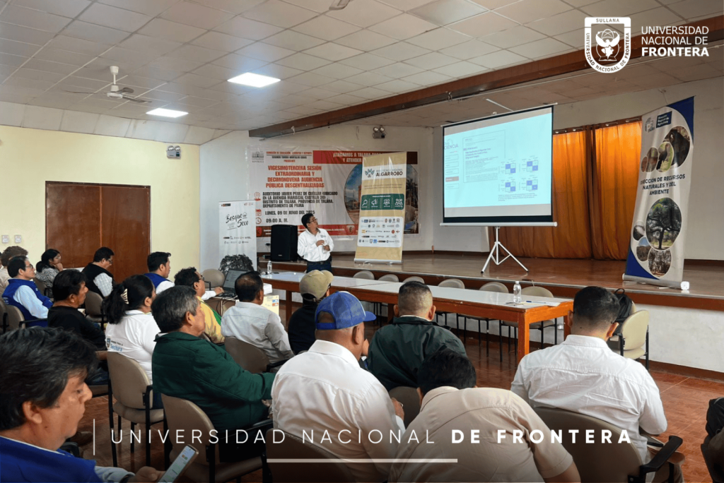 UNF participa en Mesa Técnica del Algarrobo en Talara