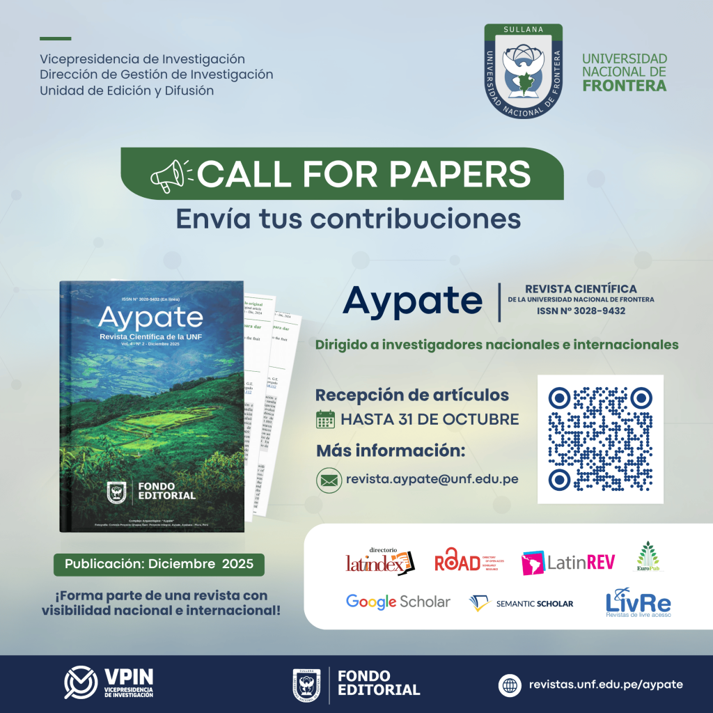 II Convocatoria 2025 Revista Aypate