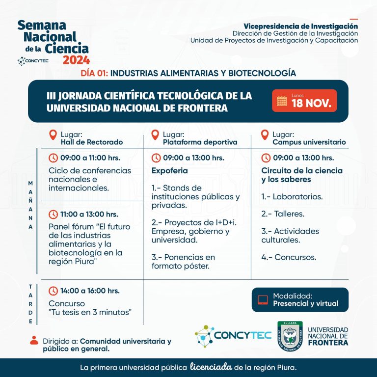 ¡Llega la Semana Nacional de la Ciencia 2024! - Universidad Nacional de ...