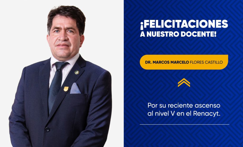 Docente de la UNF logra ascender en el Registro de investigadores RENACYT