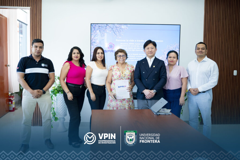 UNF recibe visita de empresa japonesa Sprix